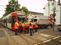 KVB Bahn entgleist Koeln Suelz Hermeskeilerstr Am Beethovenpark P034